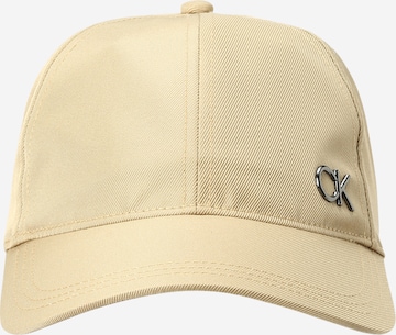 Cappello da baseball 'SAFFIANO' di Calvin Klein in beige