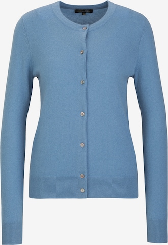 Dine'n'Dance Strickjacke 'Cara' in Blau: Vorderseite