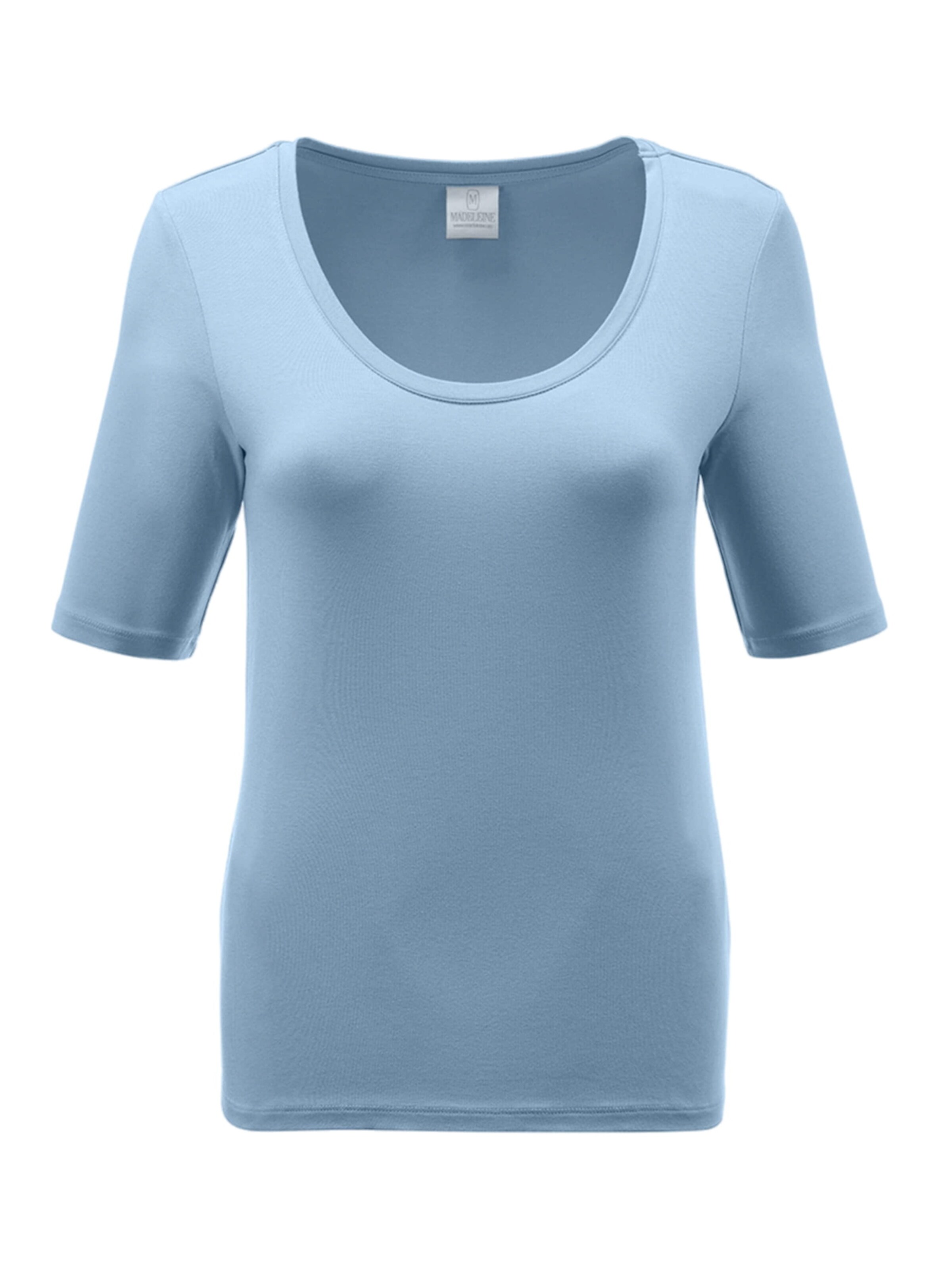 T-shirt MADELEINE en bleu : devant