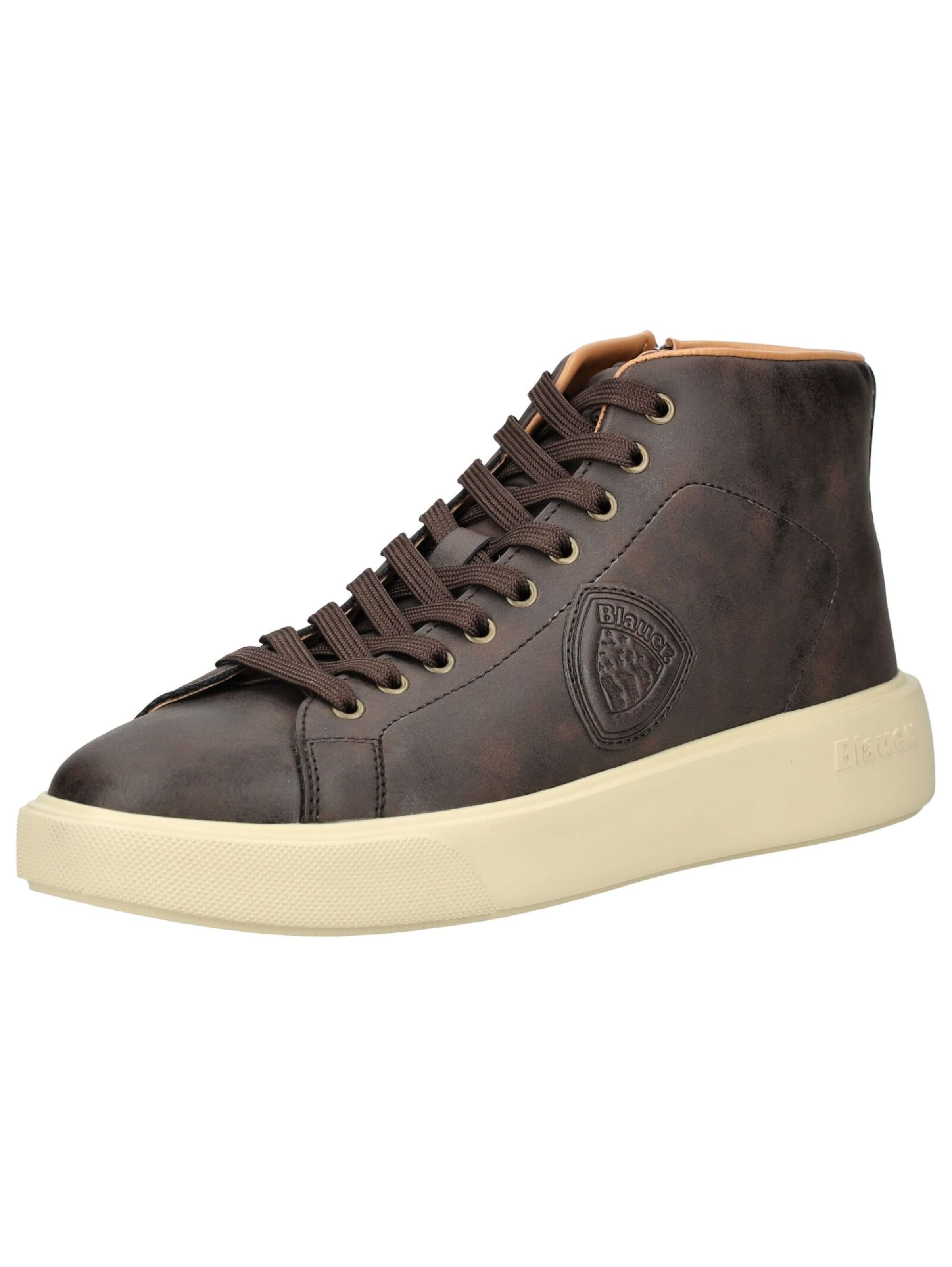 Blauer.USA High-top trainers in Brown: front