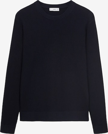 MANGO MAN Pullover 'Antigua' in Blau: Vorderseite
