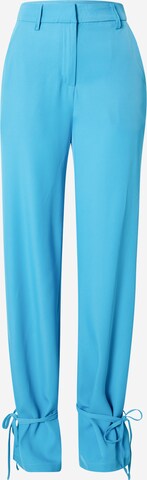 Misspap Loose fit Trousers in Blue: front