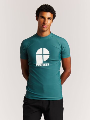 PROTEST Functioneel shirt 'PRTCATER' in Groen