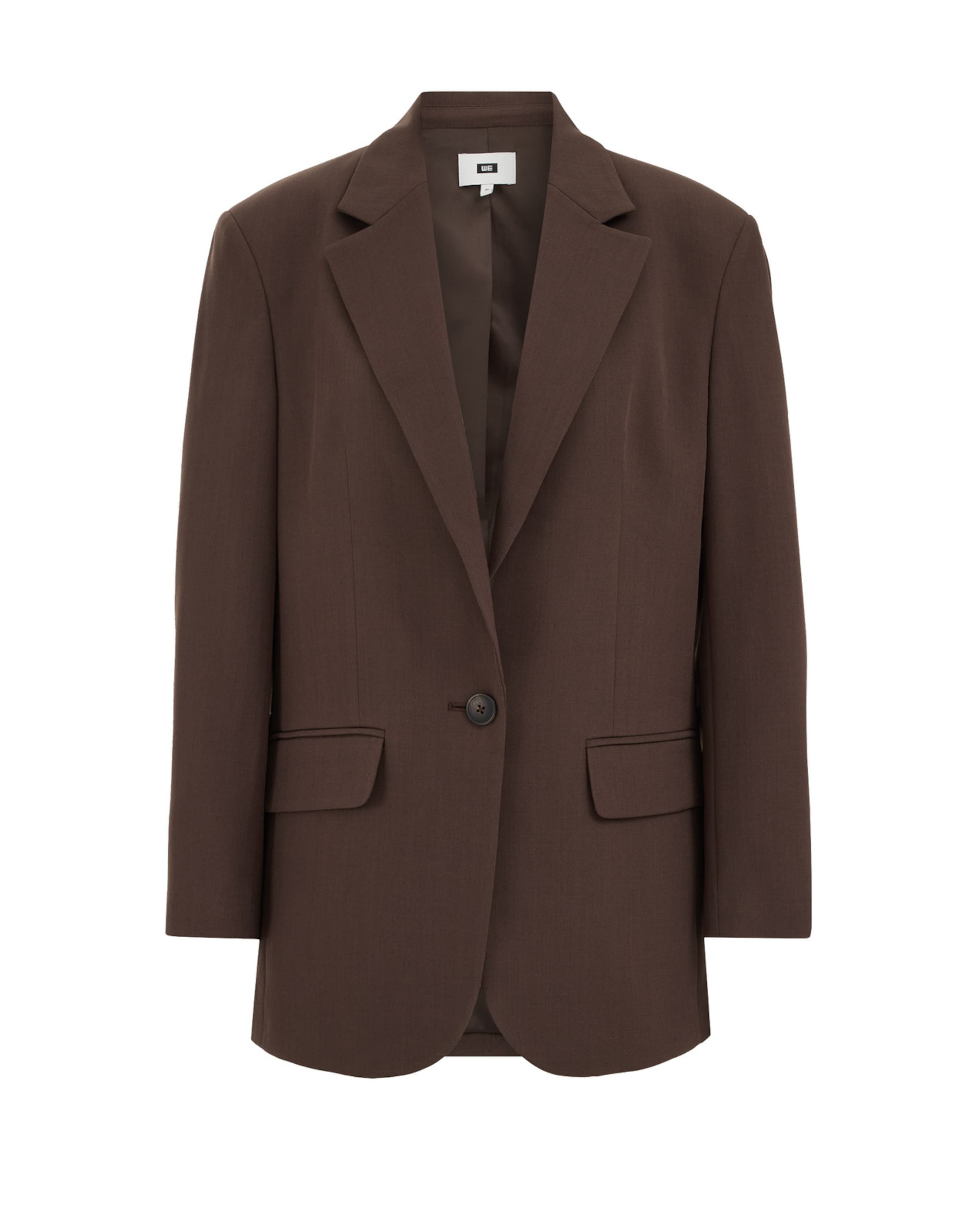 WE Fashion - Blazer en marrón: frente