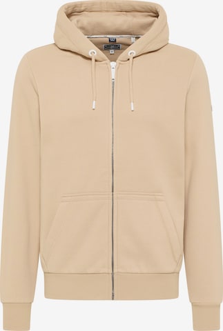 DreiMaster Maritim Sweatjacke 'Kilata' in Beige: predná strana