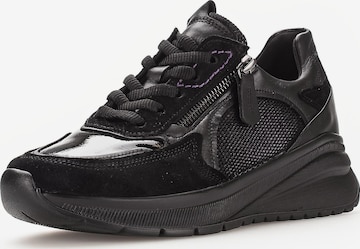 Sneaker bassa di GABOR in nero: frontale