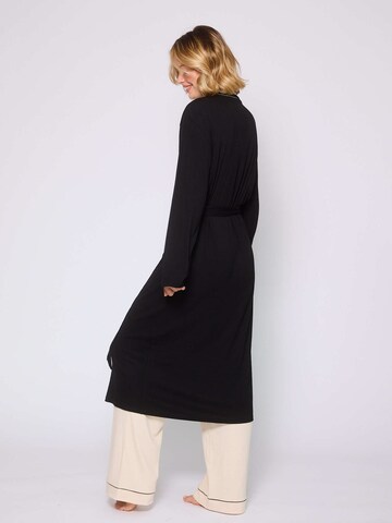 Loungeable Bademantel in Schwarz