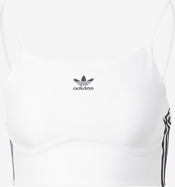 ADIDAS ORIGINALS Top w kolorze biały: przód