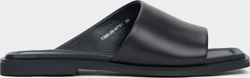Estro Sandale '385-28' in Schwarz: Vorderseite