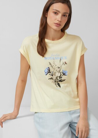 T-shirt s.Oliver en jaune