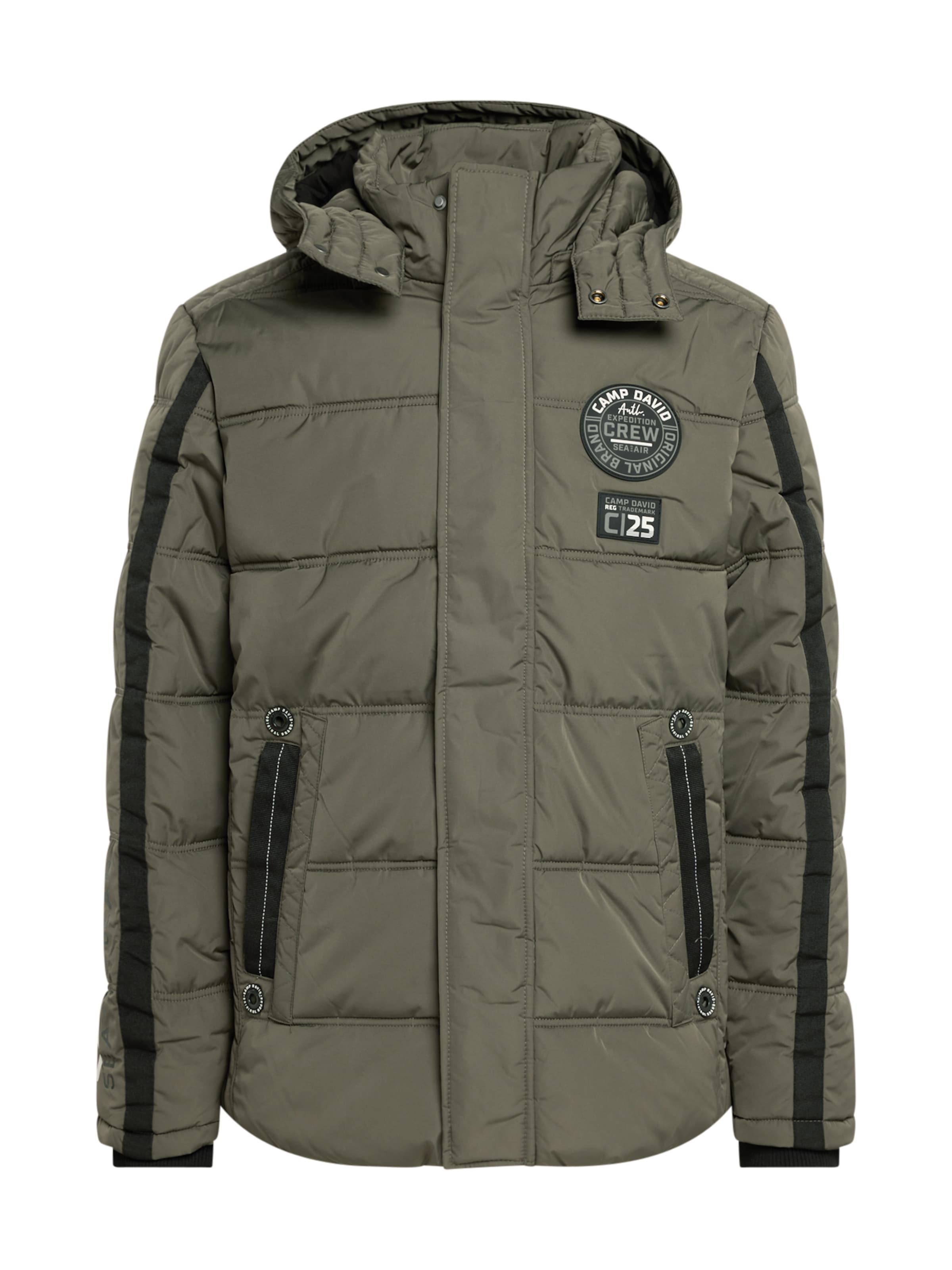 CAMP DAVID Vinterjakke i grøn: forside