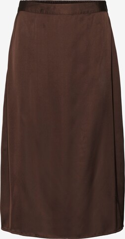 VERO MODA Rok 'Noa' in Bruin: voorkant