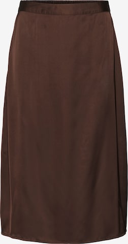 VERO MODA Rok 'Noa' in Bruin: voorkant