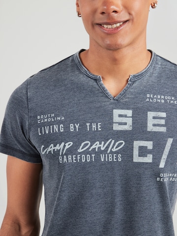 CAMP DAVID Shirt in Blue