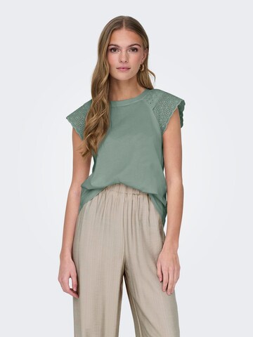 ONLY Shirt 'XIANA' in Groen: voorkant