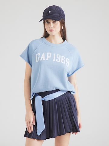 GAP Sweatshirt in Blauw: voorkant