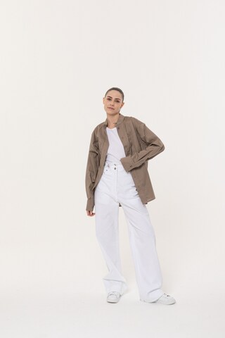 Comfort fit Camicia di ET Nos in beige