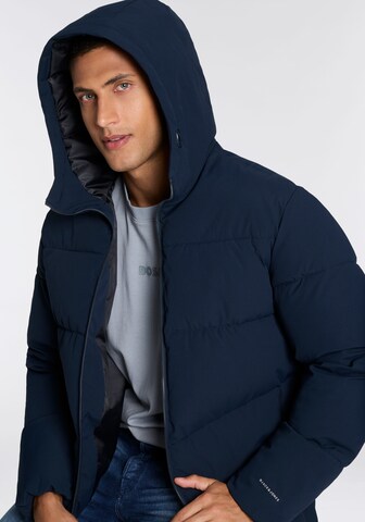 JACK & JONES Winter Jacket in Blue