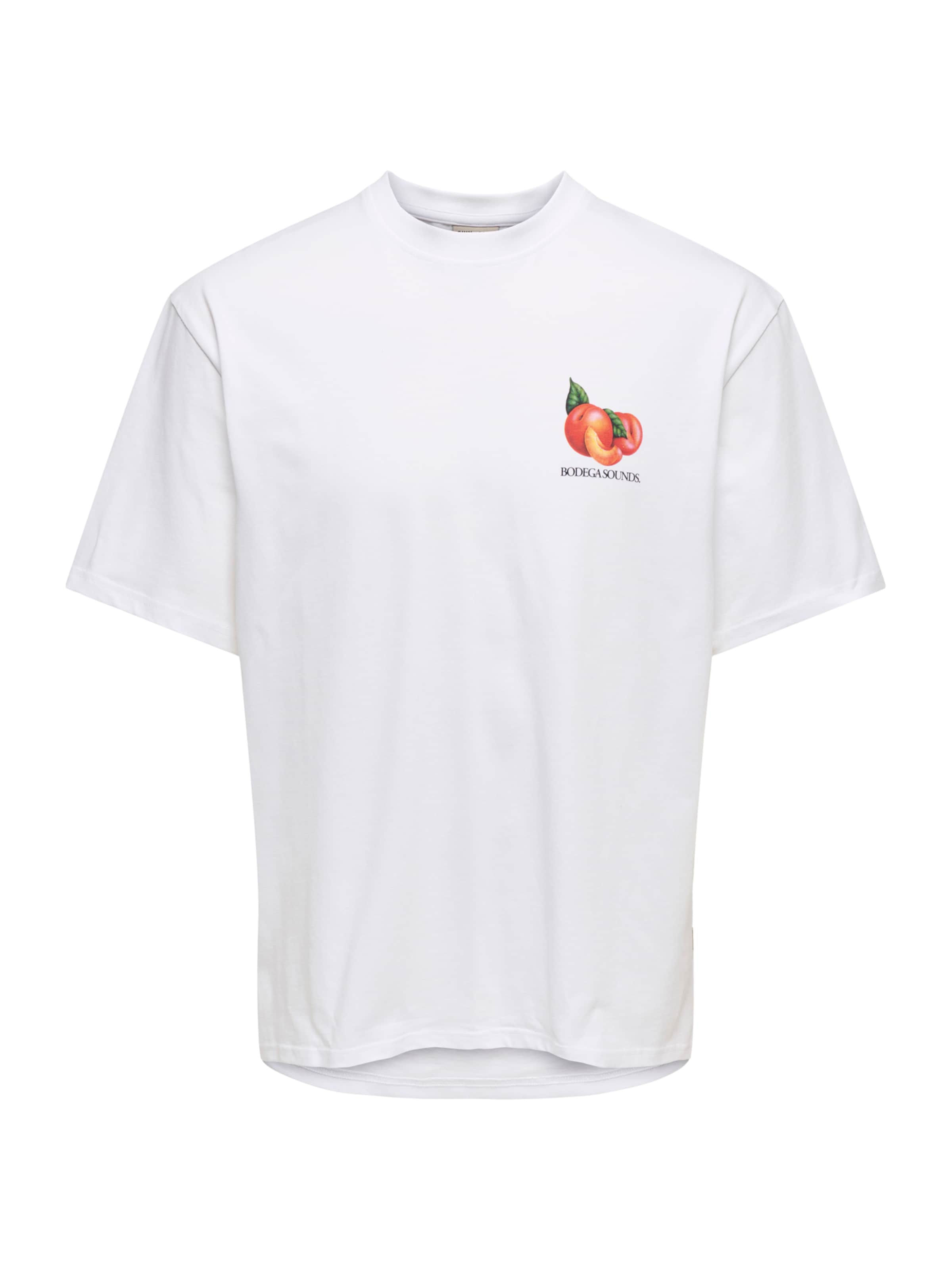 Only & Sons - Camiseta 'ONSTASTY' en blanco: frente