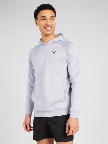 PUMA Sweatshirt in Grijs: voorkant