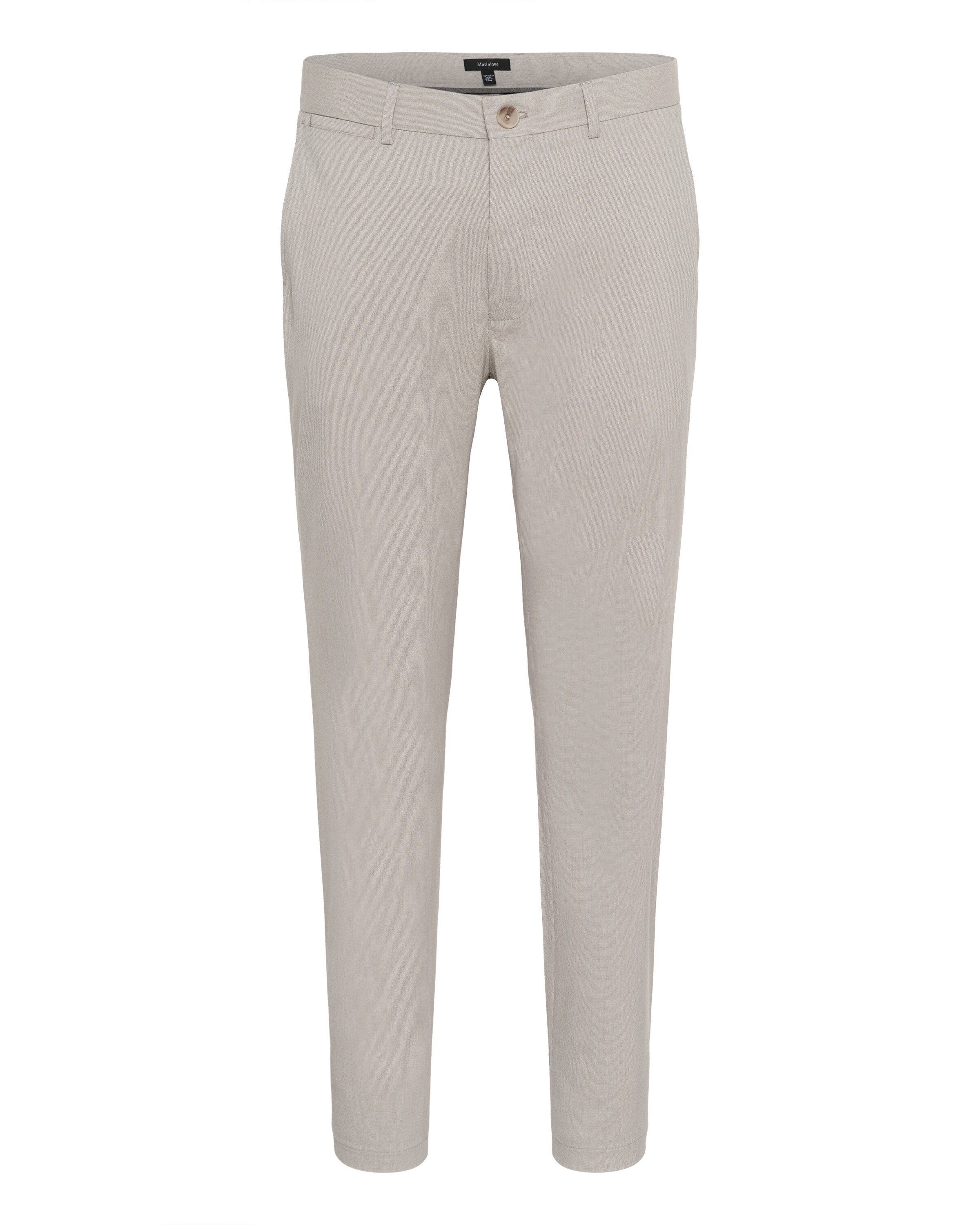 Regular Pantalon 'Liam' Matinique en gris : devant