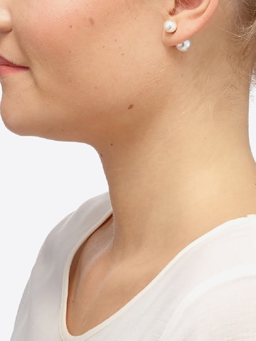 Heideman Earrings in White: front