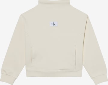 Calvin Klein Jeans Sweatshirt in Beige: Vorderseite