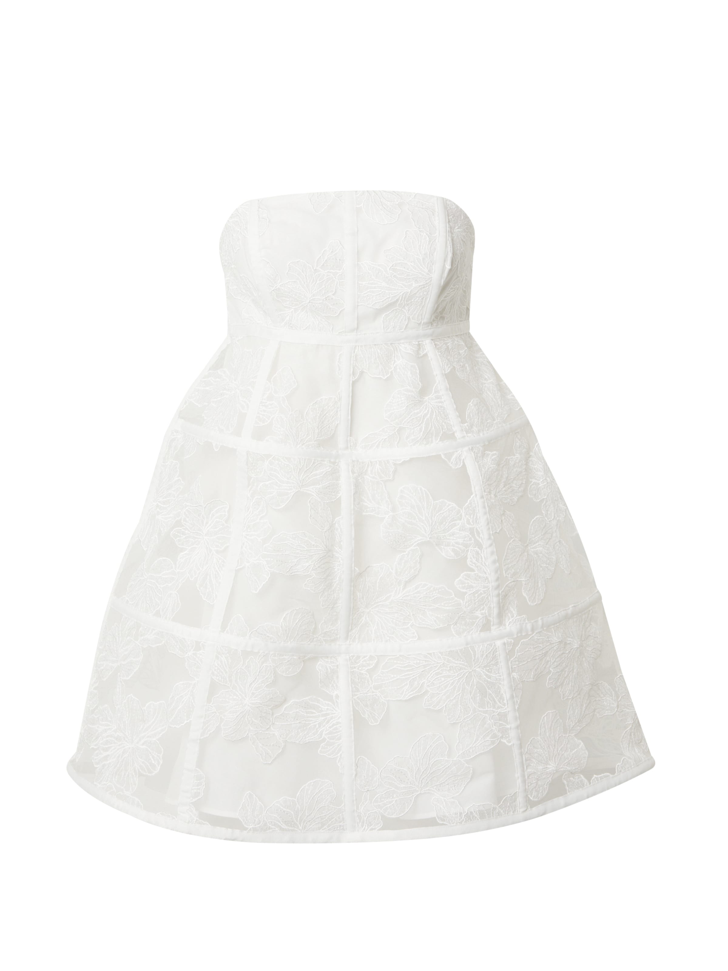 True Decadence Šaty – bílá: přední strana