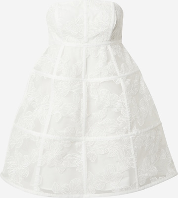 True Decadence Dress in White: front