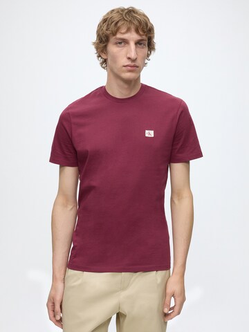 Calvin Klein Jeans Shirt 'CLASSIC' in Red: front