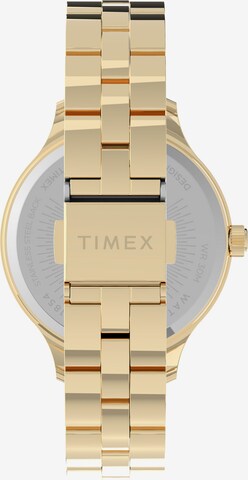 TIMEX Analoog horloge 'PEYTON' in Goud