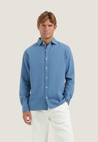 Regular fit Camicia 'Rory' di Dstrezzed in blu: frontale