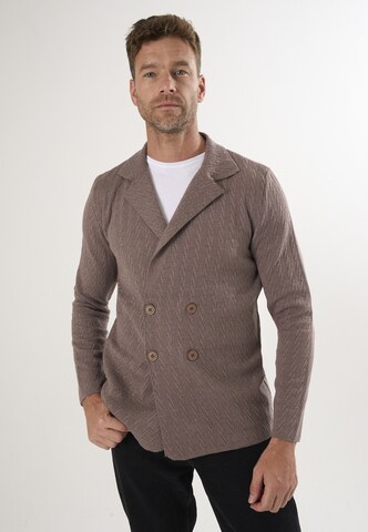 Felix Hardy Вязаная кофта в Коричневый: спереди