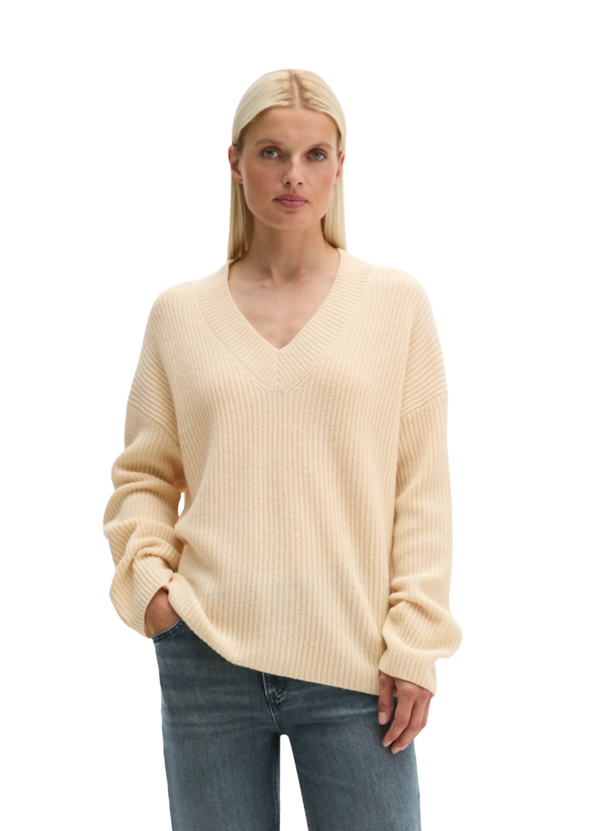 Marc O'Polo Pullover in Beige: Vorderseite