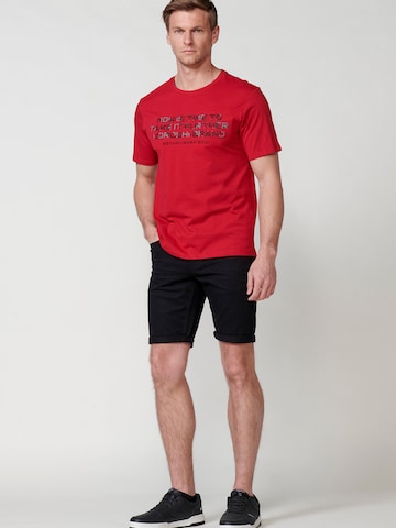 T-Shirt KOROSHI en rouge