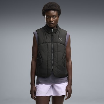 PUMA Bodywarmer 'Tech Sense' in Zwart: voorkant