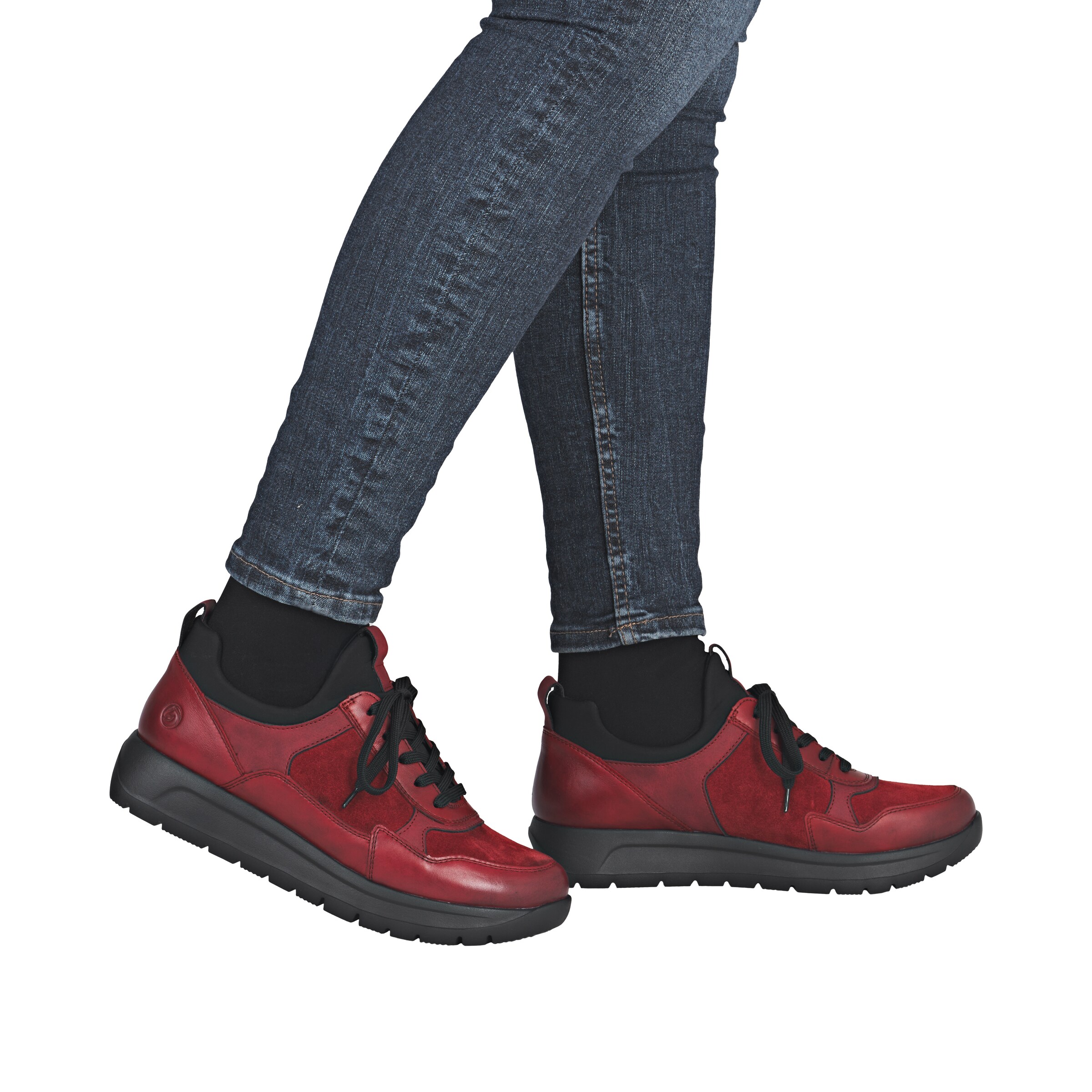 REMONTE Schnürschuh 'D2V00' in Rot