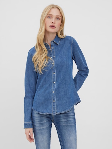 VERO MODA - Blusa 'Sea' en azul: frente