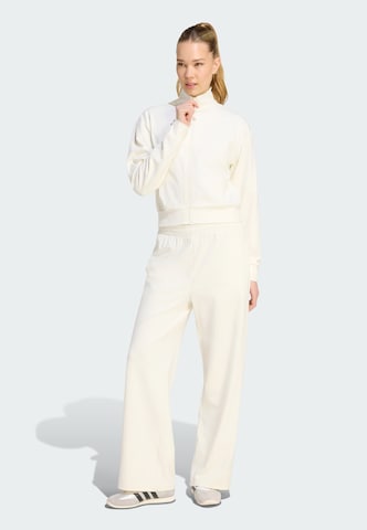ADIDAS SPORTSWEAR - Fato de treino 'Lazyday' em branco: frente