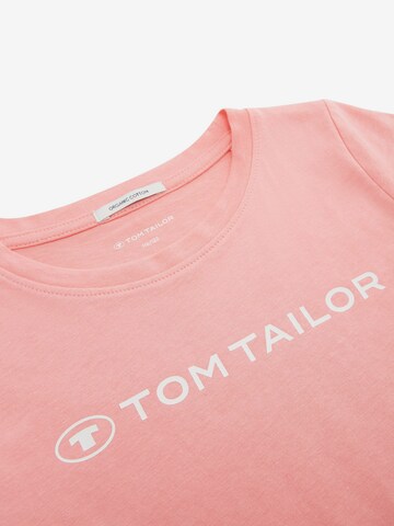 TOM TAILOR Shirt in Pink