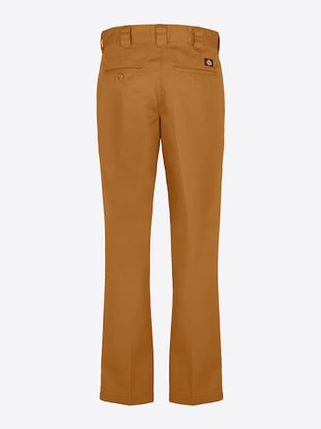 DICKIES Regular Pleated Pants '872' in Brown