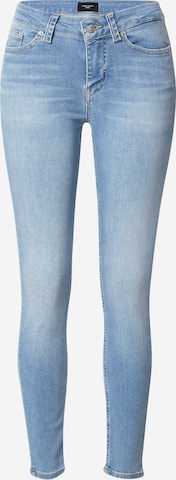 VERO MODA Jeans 'PEACH' in Blauw: voorkant