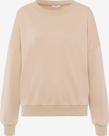 Cross Jeans Sweatshirt '65403 ' in Beige: front