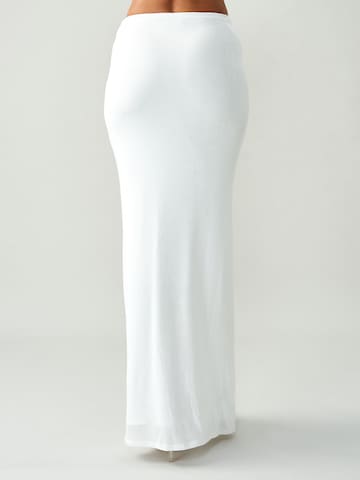 BWLDR Skirt 'SARA' in White: back
