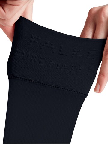 FALKE Knee High Socks 'Pure Matt' in Blue