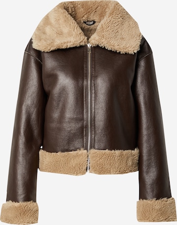 Veste mi-saison River Island en marron : devant