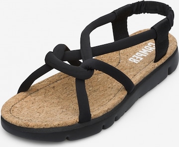 CAMPER Sandals in Black: front