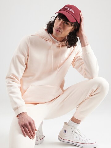 Felpa 'STAR CHEV' di CONVERSE in rosa: frontale
