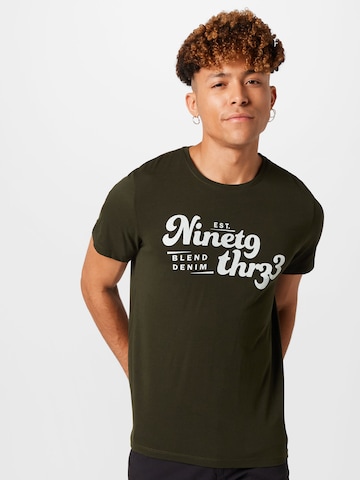 BLEND Shirt in Green: front