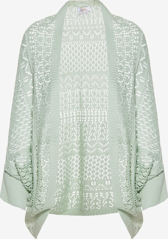 usha FESTIVAL Knit cardigan in Green: front